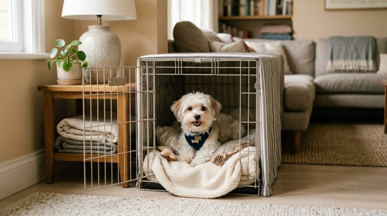 Crate Training Made Easy for Small Breeds: Georgie’s Happy Place