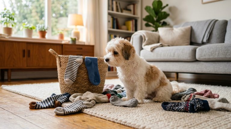 The Curious Case of the Missing Sock: A Georgie Whodunit